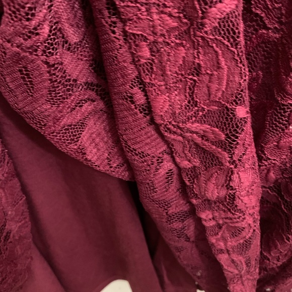 Woman’s dress, lace fit & flare dress, mini dress - Picture 6 of 6